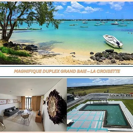 Superbe Duplex 2 Chambres La Croisette Grand Baie